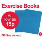 Any option of Exercise Books, great prices